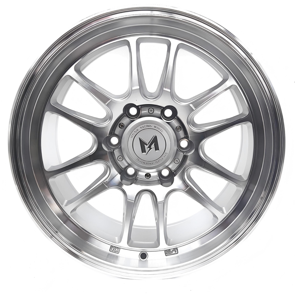 MFLOW OFFROAD MF06 MACHINED SILVER 17X8.5 6X139.7/6X5.5 +25 +95.1