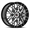 SPEC-1 RACING SP-53 GLOSS BLACK/MACHINED 18X8.0 4X100/4X4.5 +38 +73.1 *RT*