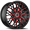 SPEC-1 RACING SP-53 GLOSS BLACK/RED 20X8.5 5X100/5X4.5 +38 +73.1 *RT*