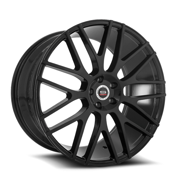 SPEC-1 LUXURY SPL-001 GLOSS BLACK 20X9.0 5X4.5/5X115 +38 +73.1 *STAGGERED*