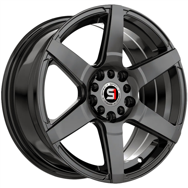 SPEC-1 RACING SPT-34 GLOSS BLACK 16X7.0 5X100/5X4.5 +30 +73.1