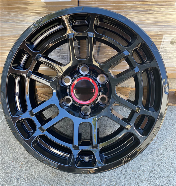 TR-6 GLOSS BLACK 17X9.0 6X5.5 +0 +106.1