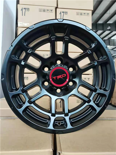 TR-6 MATTE BLACK 17X9.0 6X5.5 -12 +106.1