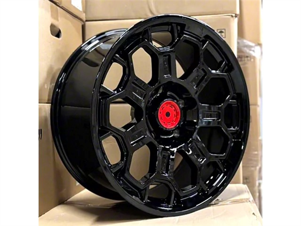 TRD TR9 18X9 5X150 +12 110.1 GLOSS BLACK