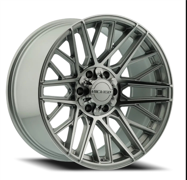 WICKED-OFFROAD W945 SILVER MACHINE 20X10 6X135/6X139.7 -18MM 106.1 CB