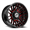 XF OFF-ROAD XF-234 GLOSS BLACK & RED MACHINED 20X10 8X165.1/8X180 -12 +125.2 *NC*