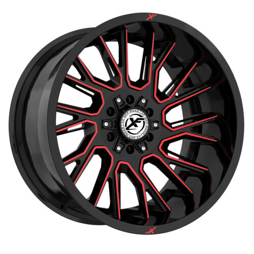 XF OFFROAD-XF230 GLOSS BLACK/RED MILLED 20X9 5X127/5X5.5 +0 78.1